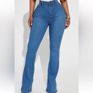 Fashion nova flare jeans